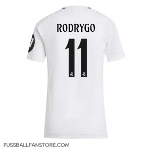 Real Madrid Rodrygo Goes #11 Replik Heimtrikot Damen 2024-25 Kurzarm